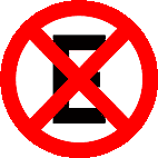 Significado das Placas de Regulamentação - Proibido parar e estacionar