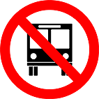 R-38 Proibido Trânsito De Ônibus