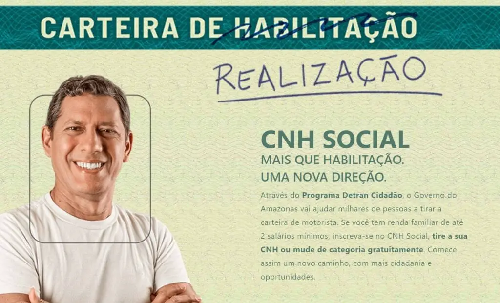Programa Cnh Social Amazonas 2024