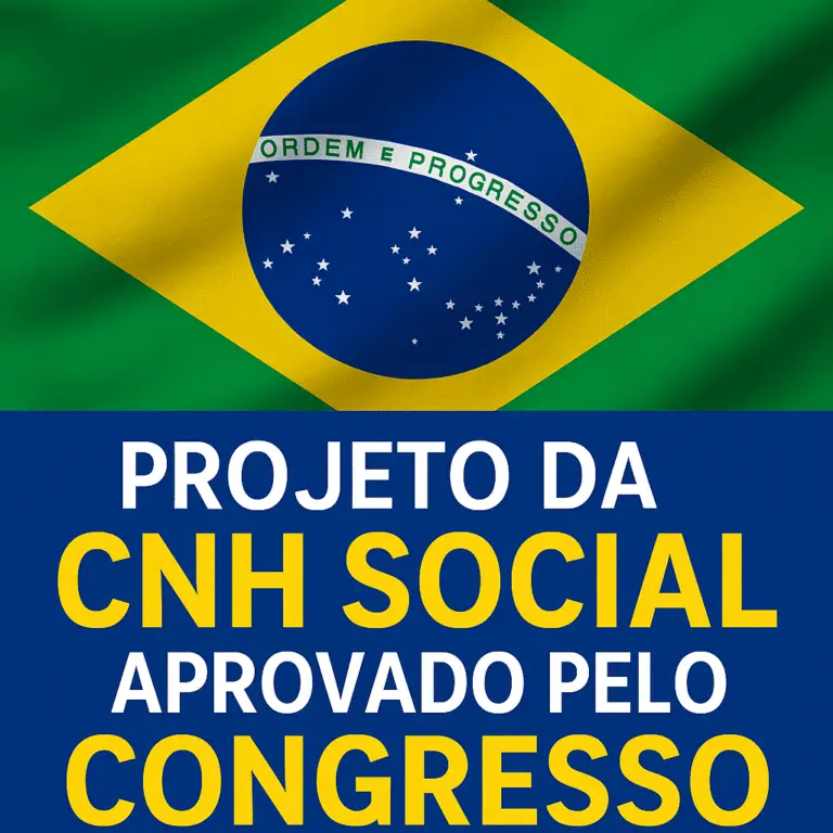Projeto Da Cnh Social É Aprovado Pelo Congresso Nacional